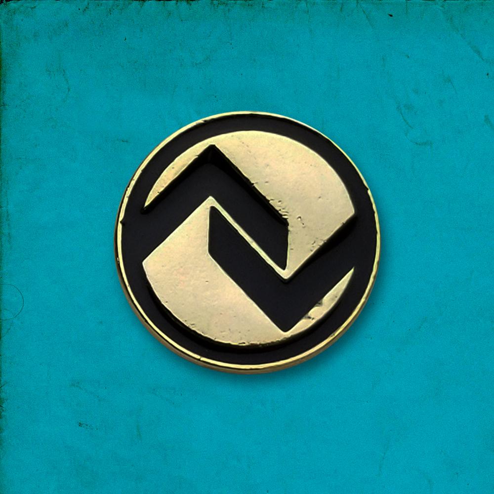 CIRCLE LOGO ENAMEL PIN